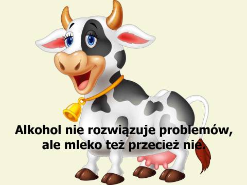 Alkohol nie rozwiązuje problemów